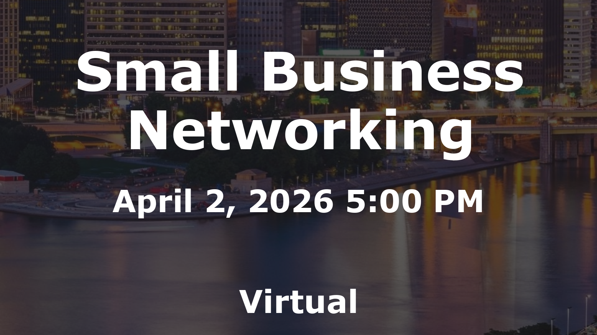 Small Business Networking event image